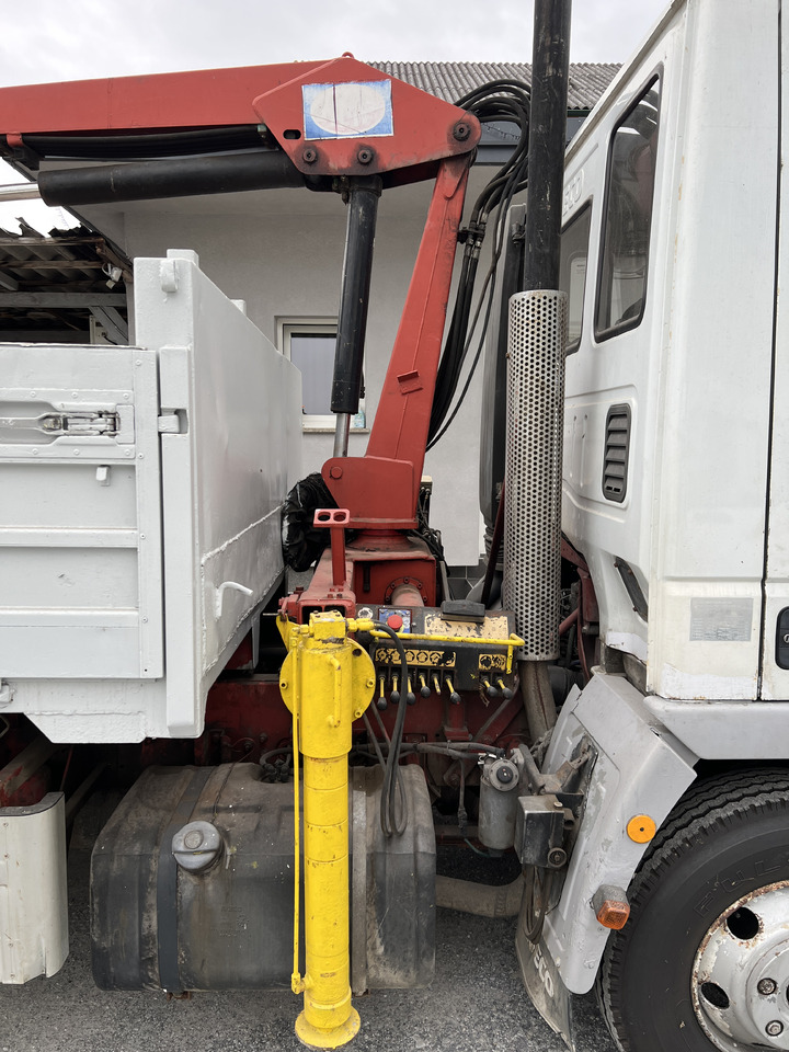 Kippiauto kuorma-auto, Nosturiauto IVECO EUROCARGO 75E15 Kipper mit Kran: kuva Kippiauto kuorma-auto, Nosturiauto IVECO EUROCARGO 75E15 Kipper mit Kran