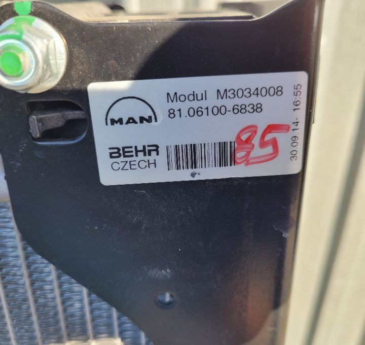 CHŁODNICA MAN TGS TGA RDZEN 85CM 81.06100-6838 NOWY ORYG. - Jäähdytysjärjestelmä - Kuorma-auto: kuva CHŁODNICA MAN TGS TGA RDZEN 85CM 81.06100-6838 NOWY ORYG. - Jäähdytysjärjestelmä - Kuorma-auto CHŁODNICA MAN TGS TGA RDZEN 85CM 81.06100-6838 NOWY ORYG. - Jäähdytysjärjestelmä - Kuorma-auto: kuva CHŁODNICA MAN TGS TGA RDZEN 85CM 81.06100-6838 NOWY ORYG. - Jäähdytysjärjestelmä - Kuorma-auto