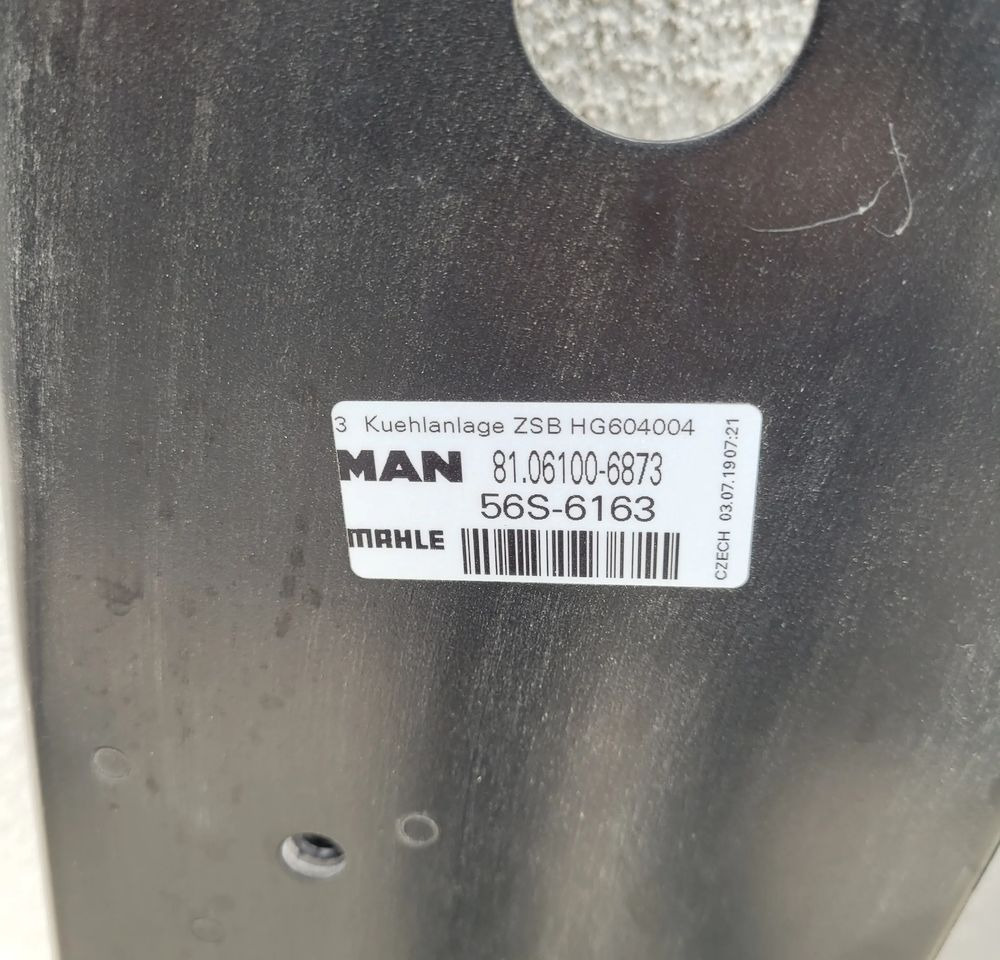 Rama MOCOWANIE CHŁODNIC MAN TGS E6. 82CM - Jäähdytysjärjestelmä - Kuorma-auto: kuva Rama MOCOWANIE CHŁODNIC MAN TGS E6. 82CM - Jäähdytysjärjestelmä - Kuorma-auto Rama MOCOWANIE CHŁODNIC MAN TGS E6. 82CM - Jäähdytysjärjestelmä - Kuorma-auto: kuva Rama MOCOWANIE CHŁODNIC MAN TGS E6. 82CM - Jäähdytysjärjestelmä - Kuorma-auto