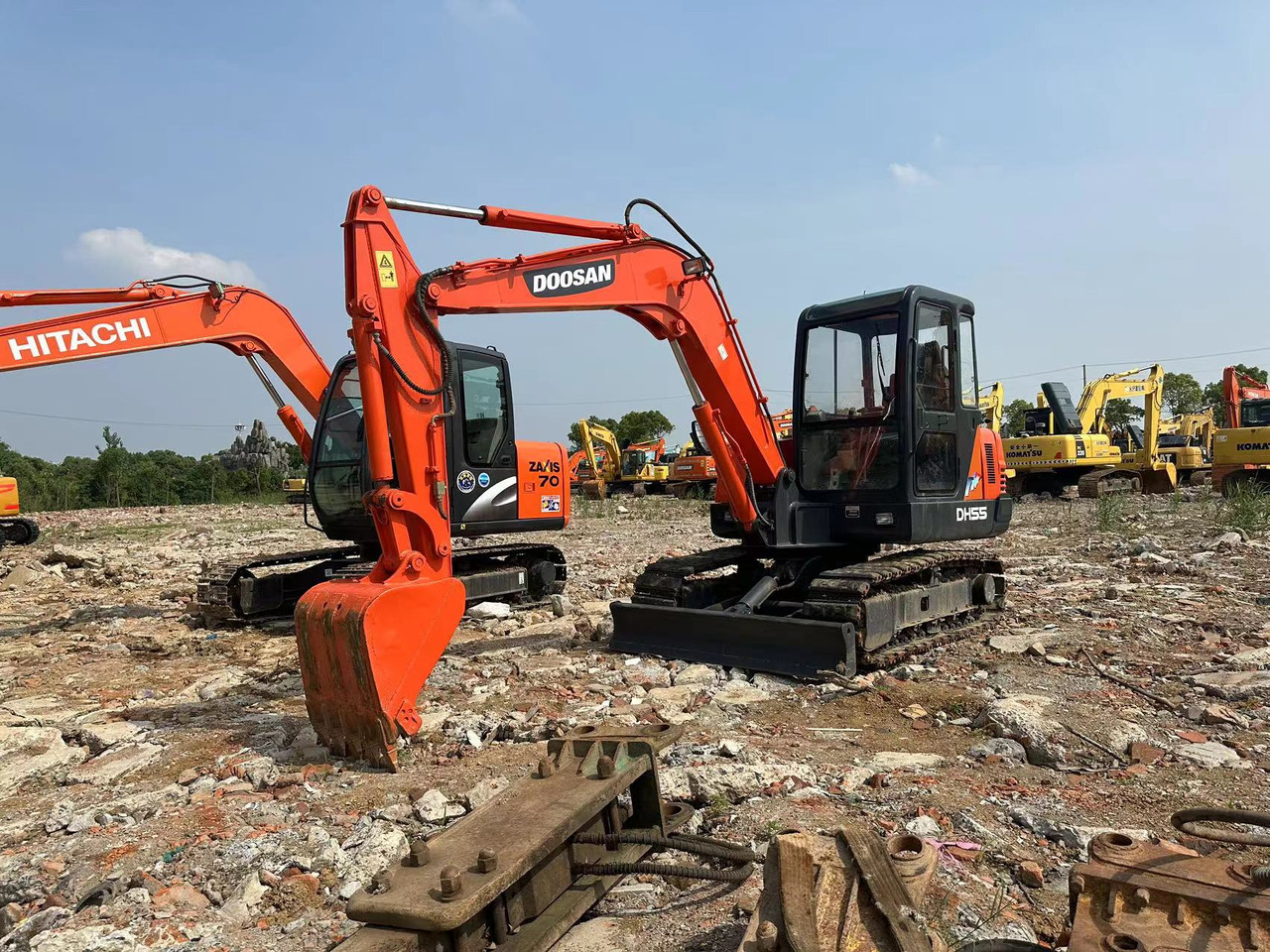 DOOSAN DH55 Mini Excavator 5.5T - Minikuormaaja: kuva DOOSAN DH55 Mini Excavator 5.5T - Minikuormaaja DOOSAN DH55 Mini Excavator 5.5T - Minikuormaaja: kuva DOOSAN DH55 Mini Excavator 5.5T - Minikuormaaja