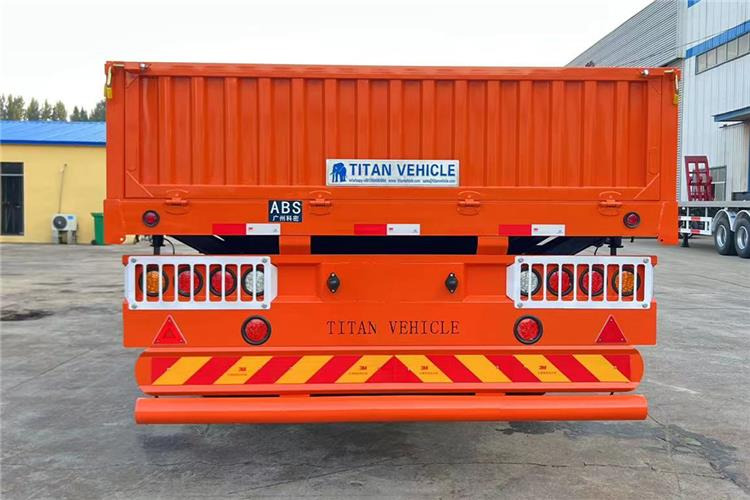 Uusi Lavapuoliperävaunu kuljetusta varten hiekko TITAN 600/800mm Hight Side Wall Trailer for Sale In Angola: kuva Uusi Lavapuoliperävaunu kuljetusta varten hiekko TITAN 600/800mm Hight Side Wall Trailer for Sale In Angola