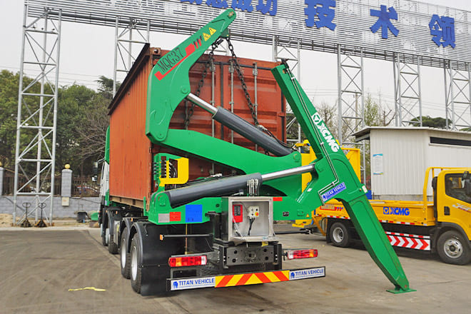 XCMG 20 Ft Side Loader Truck for Sale in Zambia - Konttialus/ Vaihtokuormatilat kuorma-auto: kuva XCMG 20 Ft Side Loader Truck for Sale in Zambia - Konttialus/ Vaihtokuormatilat kuorma-auto XCMG 20 Ft Side Loader Truck for Sale in Zambia - Konttialus/ Vaihtokuormatilat kuorma-auto: kuva XCMG 20 Ft Side Loader Truck for Sale in Zambia - Konttialus/ Vaihtokuormatilat kuorma-auto