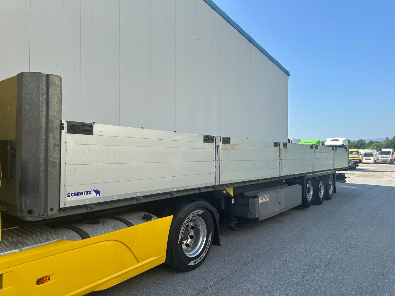 Schmitz Cargobull SCB 24 Bordwand 800 Lift Pal-Kast - Lavapuoliperävaunu: kuva Schmitz Cargobull SCB 24 Bordwand 800 Lift Pal-Kast - Lavapuoliperävaunu Schmitz Cargobull SCB 24 Bordwand 800 Lift Pal-Kast - Lavapuoliperävaunu: kuva Schmitz Cargobull SCB 24 Bordwand 800 Lift Pal-Kast - Lavapuoliperävaunu