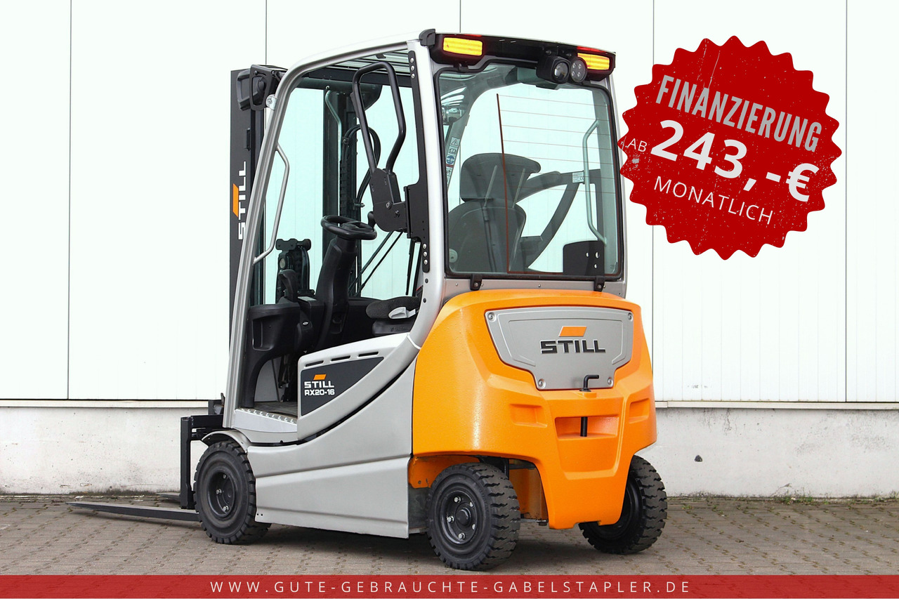 STILL RX20-16P - Sähkötrukki: kuva STILL RX20-16P - Sähkötrukki STILL RX20-16P - Sähkötrukki: kuva STILL RX20-16P - Sähkötrukki