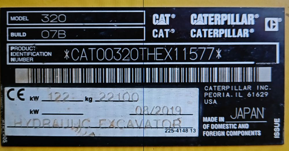 Caterpillar cat 320 - Telakaivukone: kuva Caterpillar cat 320 - Telakaivukone Caterpillar cat 320 - Telakaivukone: kuva Caterpillar cat 320 - Telakaivukone