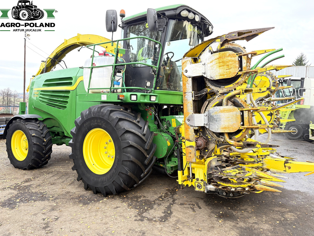 JOHN DEERE 7480 - ProDrive - 4x4 - 2014 rok - Kemper 360 plus - Pickup 630c - 40 km/h - Itsekulkeva silppuri: kuva JOHN DEERE 7480 - ProDrive - 4x4 - 2014 rok - Kemper 360 plus - Pickup 630c - 40 km/h - Itsekulkeva silppuri JOHN DEERE 7480 - ProDrive - 4x4 - 2014 rok - Kemper 360 plus - Pickup 630c - 40 km/h - Itsekulkeva silppuri: kuva JOHN DEERE 7480 - ProDrive - 4x4 - 2014 rok - Kemper 360 plus - Pickup 630c - 40 km/h - Itsekulkeva silppuri