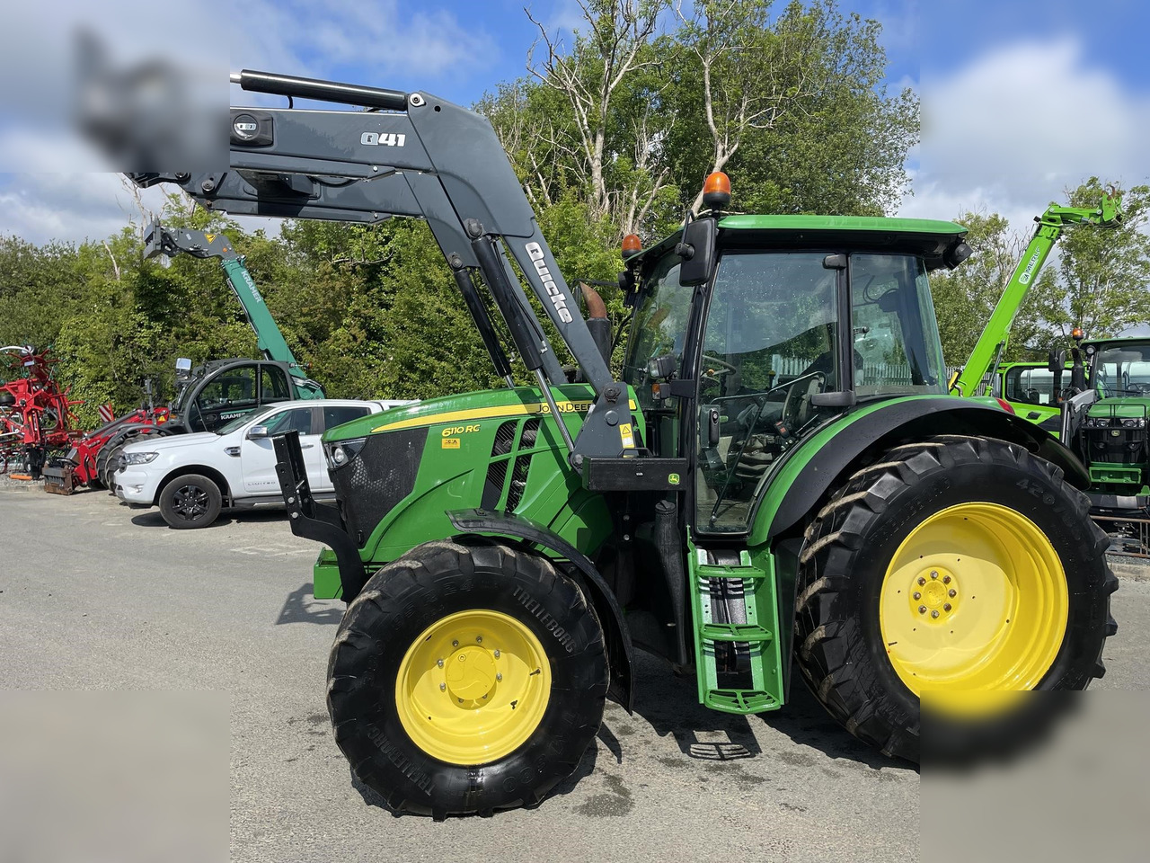 2015 JOHN DEERE 6110RC - Traktori: kuva 2015 JOHN DEERE 6110RC - Traktori 2015 JOHN DEERE 6110RC - Traktori: kuva 2015 JOHN DEERE 6110RC - Traktori