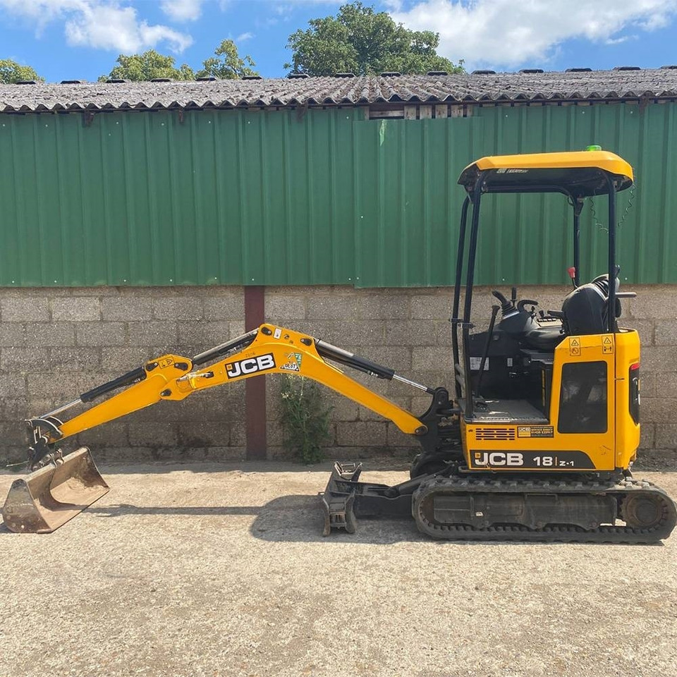 JCB 18 Z - Minikuormaaja: kuva JCB 18 Z - Minikuormaaja JCB 18 Z - Minikuormaaja: kuva JCB 18 Z - Minikuormaaja