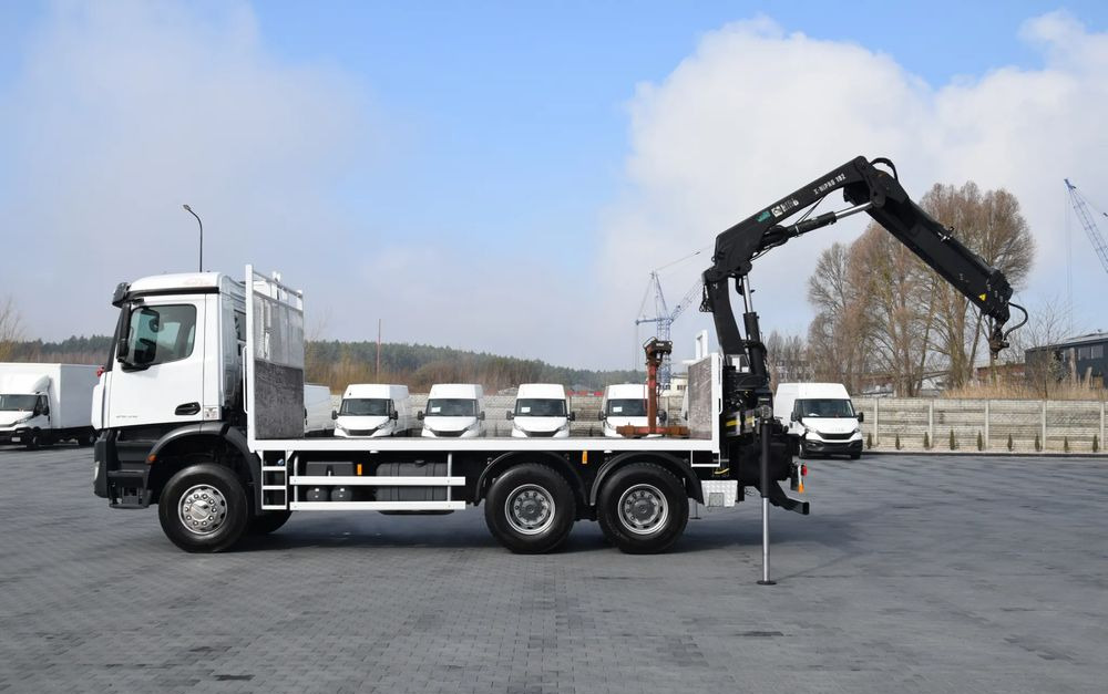 Lava-kuorma-auto, Nosturiauto Mercedes-Benz AROCS 2636 / 6x4 / HIAB X-HIPRO 192 E-3 / WYSUW x3 / ROTATOR / STEROWANIE RADIOWE / UDT / PODPORY HYDRAULICZNE / AUTOMAT / KAMERA COFANIA / NISKI PRZEBIEG / SPROWADZONY: kuva Lava-kuorma-auto, Nosturiauto Mercedes-Benz AROCS 2636 / 6x4 / HIAB X-HIPRO 192 E-3 / WYSUW x3 / ROTATOR / STEROWANIE RADIOWE / UDT / PODPORY HYDRAULICZNE / AUTOMAT / KAMERA COFANIA / NISKI PRZEBIEG / SPROWADZONY