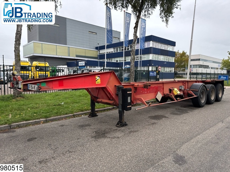 Konttialus/ Vaihtokuormatilat puoliperävaunu ASCA Chassis 20 ft, ADR: kuva Konttialus/ Vaihtokuormatilat puoliperävaunu ASCA Chassis 20 ft, ADR