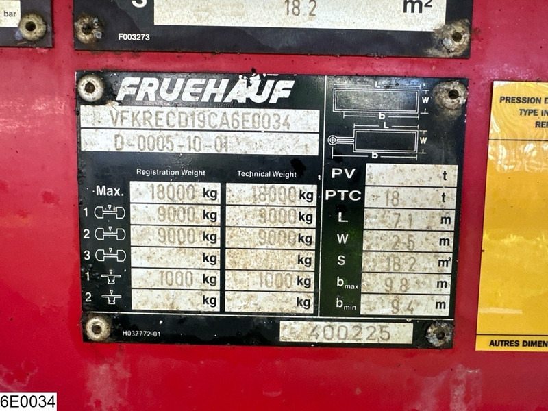 Fruehauf Tautliner - Pressukapelliperävaunu: kuva Fruehauf Tautliner - Pressukapelliperävaunu Fruehauf Tautliner - Pressukapelliperävaunu: kuva Fruehauf Tautliner - Pressukapelliperävaunu