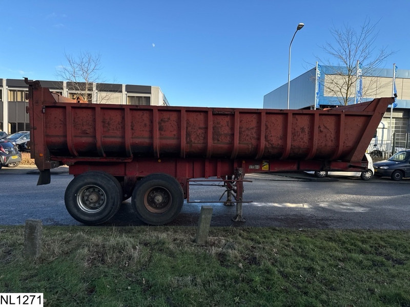 Kippiauto puoliperävaunu Fruehauf kipper 17 M3, Steel Suspension: kuva Kippiauto puoliperävaunu Fruehauf kipper 17 M3, Steel Suspension