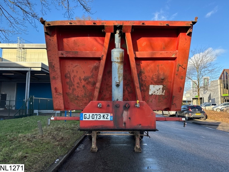 Kippiauto puoliperävaunu Fruehauf kipper 17 M3, Steel Suspension: kuva Kippiauto puoliperävaunu Fruehauf kipper 17 M3, Steel Suspension