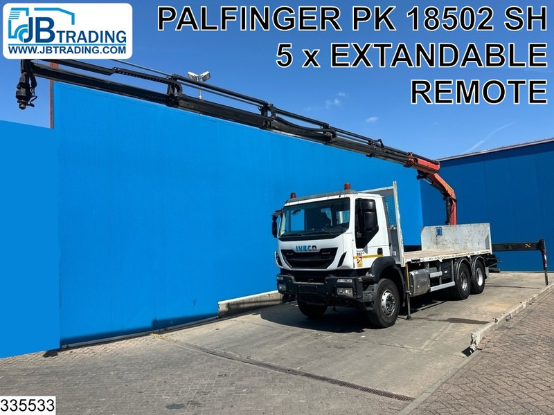 Iveco Trakker 360 6X4, EURO 6, Palfinger, Remote - Lava-kuorma-auto, Nosturiauto: kuva Iveco Trakker 360 6X4, EURO 6, Palfinger, Remote - Lava-kuorma-auto, Nosturiauto Iveco Trakker 360 6X4, EURO 6, Palfinger, Remote - Lava-kuorma-auto, Nosturiauto: kuva Iveco Trakker 360 6X4, EURO 6, Palfinger, Remote - Lava-kuorma-auto, Nosturiauto