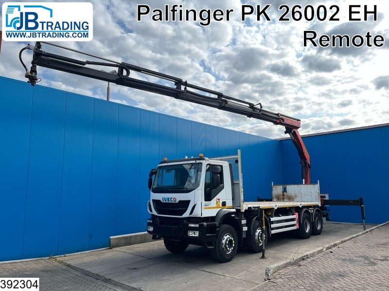 Iveco Trakker 360 8x4, EURO 6, Retarder, Palfinger - Lava-kuorma-auto, Nosturiauto: kuva Iveco Trakker 360 8x4, EURO 6, Retarder, Palfinger - Lava-kuorma-auto, Nosturiauto Iveco Trakker 360 8x4, EURO 6, Retarder, Palfinger - Lava-kuorma-auto, Nosturiauto: kuva Iveco Trakker 360 8x4, EURO 6, Retarder, Palfinger - Lava-kuorma-auto, Nosturiauto