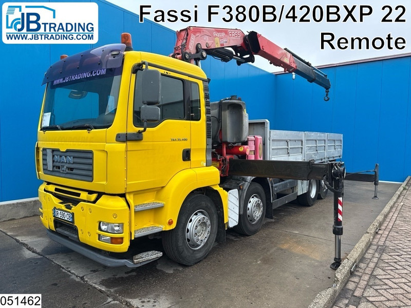 MAN TGA 35 400 8x2, Handgeschakeld, Fassi, Remote - Lava-kuorma-auto, Nosturiauto: kuva MAN TGA 35 400 8x2, Handgeschakeld, Fassi, Remote - Lava-kuorma-auto, Nosturiauto MAN TGA 35 400 8x2, Handgeschakeld, Fassi, Remote - Lava-kuorma-auto, Nosturiauto: kuva MAN TGA 35 400 8x2, Handgeschakeld, Fassi, Remote - Lava-kuorma-auto, Nosturiauto