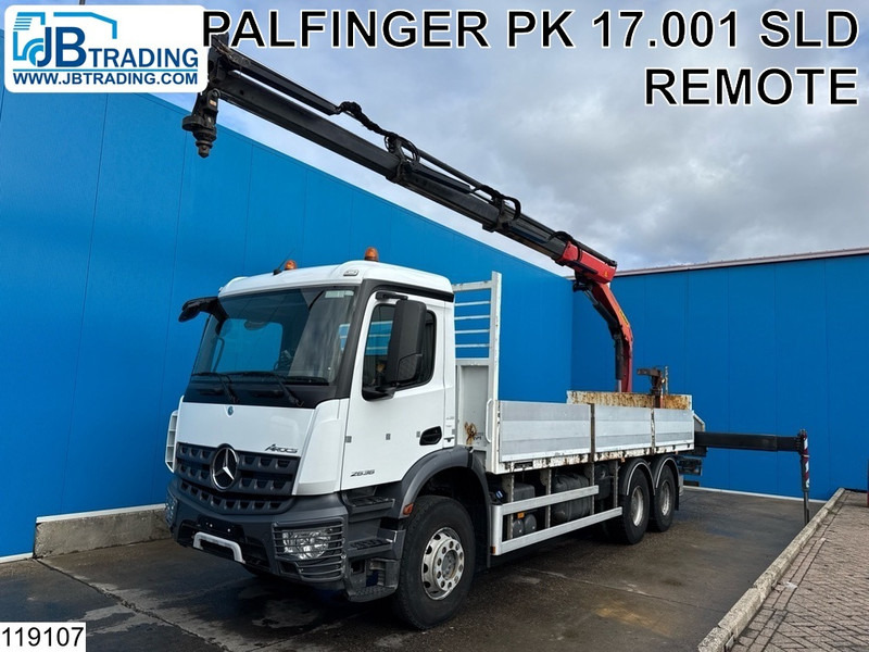 Mercedes-Benz Arocs 2636 6x4, EURO 6, Palfinger, Leaf suspension - Lava-kuorma-auto, Nosturiauto: kuva Mercedes-Benz Arocs 2636 6x4, EURO 6, Palfinger, Leaf suspension - Lava-kuorma-auto, Nosturiauto Mercedes-Benz Arocs 2636 6x4, EURO 6, Palfinger, Leaf suspension - Lava-kuorma-auto, Nosturiauto: kuva Mercedes-Benz Arocs 2636 6x4, EURO 6, Palfinger, Leaf suspension - Lava-kuorma-auto, Nosturiauto