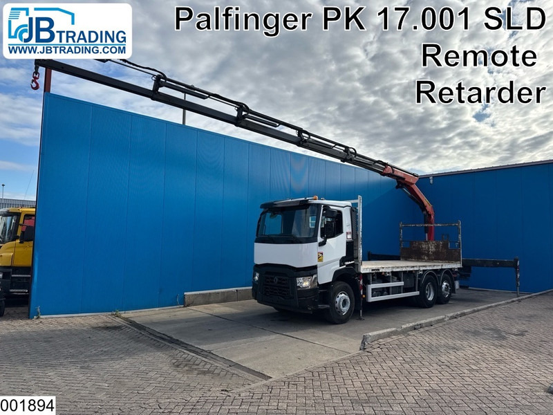Renault C 430 6x2, EURO 6, Retarder, Palfinger, Remote, Steering - Lava-kuorma-auto, Nosturiauto: kuva Renault C 430 6x2, EURO 6, Retarder, Palfinger, Remote, Steering - Lava-kuorma-auto, Nosturiauto Renault C 430 6x2, EURO 6, Retarder, Palfinger, Remote, Steering - Lava-kuorma-auto, Nosturiauto: kuva Renault C 430 6x2, EURO 6, Retarder, Palfinger, Remote, Steering - Lava-kuorma-auto, Nosturiauto