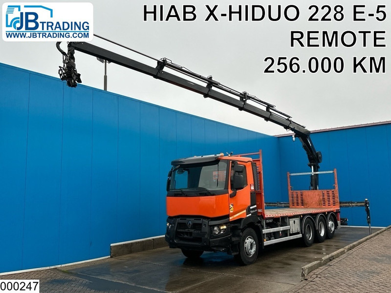Renault C 430 8X4, EURO 6, HIAB, X-HIDUO 228 E-5 - Lava-kuorma-auto, Nosturiauto: kuva Renault C 430 8X4, EURO 6, HIAB, X-HIDUO 228 E-5 - Lava-kuorma-auto, Nosturiauto Renault C 430 8X4, EURO 6, HIAB, X-HIDUO 228 E-5 - Lava-kuorma-auto, Nosturiauto: kuva Renault C 430 8X4, EURO 6, HIAB, X-HIDUO 228 E-5 - Lava-kuorma-auto, Nosturiauto