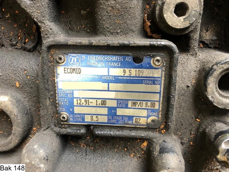 ZF ECOMID 9 S 109, Manual - Vaihdelaatikko: kuva ZF ECOMID 9 S 109, Manual - Vaihdelaatikko ZF ECOMID 9 S 109, Manual - Vaihdelaatikko: kuva ZF ECOMID 9 S 109, Manual - Vaihdelaatikko