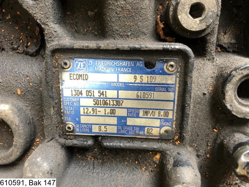 ZF ECOMID 9 S 109, Manual - Vaihdelaatikko: kuva ZF ECOMID 9 S 109, Manual - Vaihdelaatikko ZF ECOMID 9 S 109, Manual - Vaihdelaatikko: kuva ZF ECOMID 9 S 109, Manual - Vaihdelaatikko