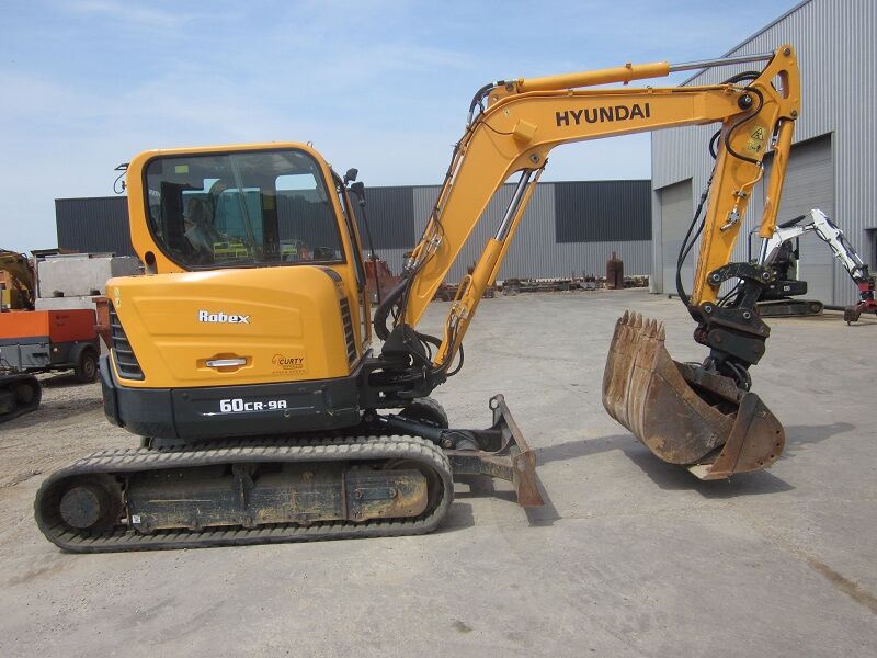 HYUNDAÏ ROBEX 60 CR-9A - Telakaivukone: kuva HYUNDAÏ ROBEX 60 CR-9A - Telakaivukone HYUNDAÏ ROBEX 60 CR-9A - Telakaivukone: kuva HYUNDAÏ ROBEX 60 CR-9A - Telakaivukone