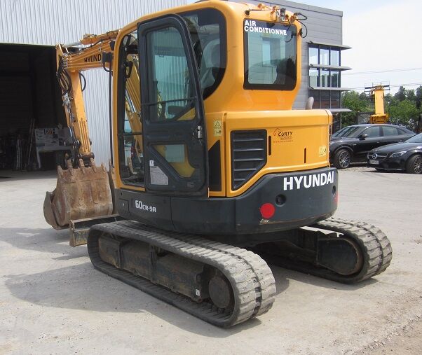 HYUNDAÏ ROBEX 60 CR-9A - Telakaivukone: kuva HYUNDAÏ ROBEX 60 CR-9A - Telakaivukone HYUNDAÏ ROBEX 60 CR-9A - Telakaivukone: kuva HYUNDAÏ ROBEX 60 CR-9A - Telakaivukone