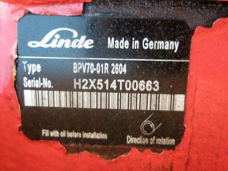 Leasing Linde BPV70-01R 2604 - Drive pump/Fahrpumpe/Rijpomp Linde BPV70-01R 2604 - Drive pump/Fahrpumpe/Rijpomp: kuva Leasing Linde BPV70-01R 2604 - Drive pump/Fahrpumpe/Rijpomp Linde BPV70-01R 2604 - Drive pump/Fahrpumpe/Rijpomp