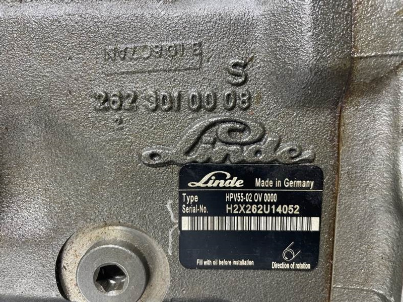 Hydrauliikka - Rakennuskoneet Linde HPV55-02 OV 0000 - Drive pump/Fahrpumpe/Rijpomp: kuva Hydrauliikka - Rakennuskoneet Linde HPV55-02 OV 0000 - Drive pump/Fahrpumpe/Rijpomp