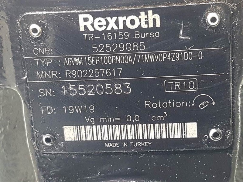 Manitou MLT630/730-52529085-A6VM115EP100PN00A-Drive motor - Hydrauliikka - Rakennuskoneet: kuva Manitou MLT630/730-52529085-A6VM115EP100PN00A-Drive motor - Hydrauliikka - Rakennuskoneet Manitou MLT630/730-52529085-A6VM115EP100PN00A-Drive motor - Hydrauliikka - Rakennuskoneet: kuva Manitou MLT630/730-52529085-A6VM115EP100PN00A-Drive motor - Hydrauliikka - Rakennuskoneet