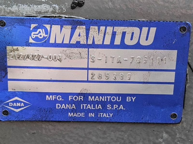 Manitou MT932-Spicer Dana 212/427-003-Axle/Achse/As - Akseli ja osat - Rakennuskoneet: kuva Manitou MT932-Spicer Dana 212/427-003-Axle/Achse/As - Akseli ja osat - Rakennuskoneet Manitou MT932-Spicer Dana 212/427-003-Axle/Achse/As - Akseli ja osat - Rakennuskoneet: kuva Manitou MT932-Spicer Dana 212/427-003-Axle/Achse/As - Akseli ja osat - Rakennuskoneet