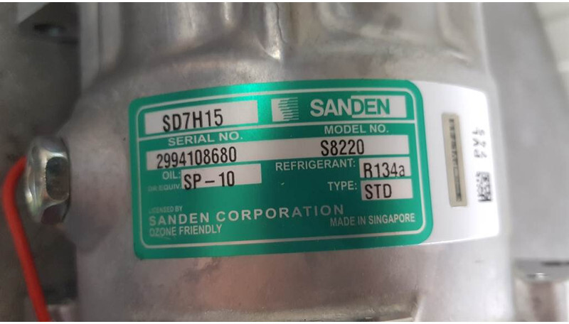 SANDEN SD7H15-S8220-Compressor/Kompressor/Aircopom - Ilmastoinnin kompressori - Rakennuskoneet: kuva SANDEN SD7H15-S8220-Compressor/Kompressor/Aircopom - Ilmastoinnin kompressori - Rakennuskoneet SANDEN SD7H15-S8220-Compressor/Kompressor/Aircopom - Ilmastoinnin kompressori - Rakennuskoneet: kuva SANDEN SD7H15-S8220-Compressor/Kompressor/Aircopom - Ilmastoinnin kompressori - Rakennuskoneet