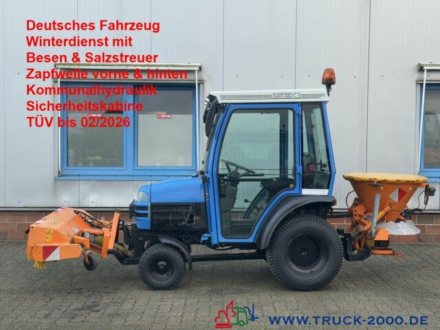 Iseki 2120 Winterdienst Besen + Streuer 2 Zapfwellen - Kunnan traktori: kuva Iseki 2120 Winterdienst Besen + Streuer 2 Zapfwellen - Kunnan traktori Iseki 2120 Winterdienst Besen + Streuer 2 Zapfwellen - Kunnan traktori: kuva Iseki 2120 Winterdienst Besen + Streuer 2 Zapfwellen - Kunnan traktori