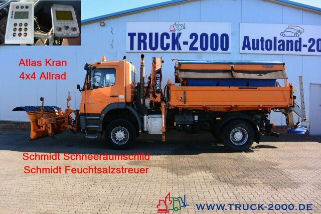Mercedes-Benz 1829 4x4 Kran Winter Schneeschild Salzstreuer - Kippiauto kuorma-auto, Nosturiauto: kuva Mercedes-Benz 1829 4x4 Kran Winter Schneeschild Salzstreuer - Kippiauto kuorma-auto, Nosturiauto Mercedes-Benz 1829 4x4 Kran Winter Schneeschild Salzstreuer - Kippiauto kuorma-auto, Nosturiauto: kuva Mercedes-Benz 1829 4x4 Kran Winter Schneeschild Salzstreuer - Kippiauto kuorma-auto, Nosturiauto