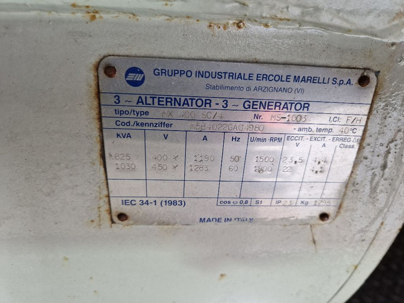 Sähkögeneraattori Deutz TBD234V16: kuva Sähkögeneraattori Deutz TBD234V16
