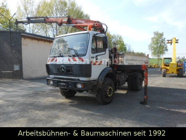 Mercedes-Benz MB 1717 AK Kipper Allrad mit Kran Atlas 100.1 - Kippiauto kuorma-auto, Nosturiauto: kuva Mercedes-Benz MB 1717 AK Kipper Allrad mit Kran Atlas 100.1 - Kippiauto kuorma-auto, Nosturiauto Mercedes-Benz MB 1717 AK Kipper Allrad mit Kran Atlas 100.1 - Kippiauto kuorma-auto, Nosturiauto: kuva Mercedes-Benz MB 1717 AK Kipper Allrad mit Kran Atlas 100.1 - Kippiauto kuorma-auto, Nosturiauto
