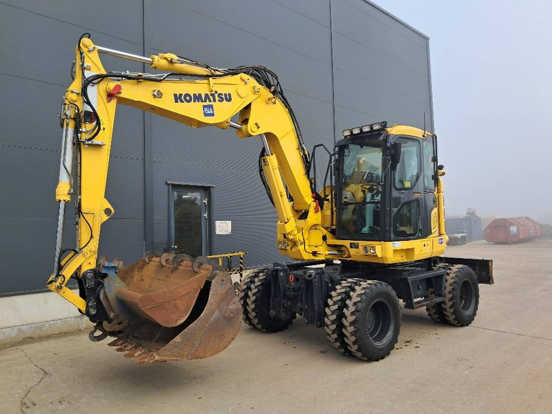 Komatsu PW118MR-11 - Pyöräalustainen kaivinkone: kuva Komatsu PW118MR-11 - Pyöräalustainen kaivinkone Komatsu PW118MR-11 - Pyöräalustainen kaivinkone: kuva Komatsu PW118MR-11 - Pyöräalustainen kaivinkone