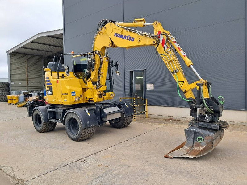 Komatsu PW138MR-11E0 - Pyöräalustainen kaivinkone: kuva Komatsu PW138MR-11E0 - Pyöräalustainen kaivinkone Komatsu PW138MR-11E0 - Pyöräalustainen kaivinkone: kuva Komatsu PW138MR-11E0 - Pyöräalustainen kaivinkone