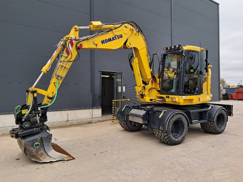 Komatsu PW138MR-11E0 - Pyöräalustainen kaivinkone: kuva Komatsu PW138MR-11E0 - Pyöräalustainen kaivinkone Komatsu PW138MR-11E0 - Pyöräalustainen kaivinkone: kuva Komatsu PW138MR-11E0 - Pyöräalustainen kaivinkone