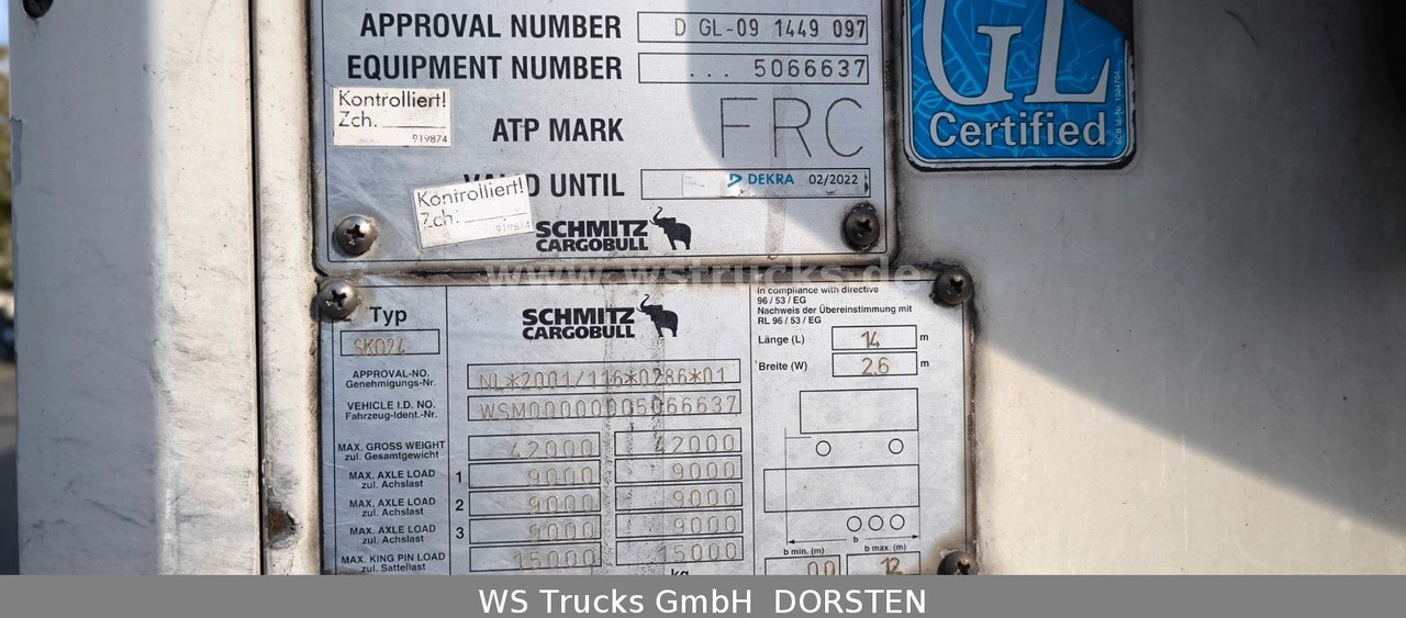 Schmitz Cargobull SKO 24 Kühlauflieger | Rohrbahn Vector 1850Mt - Umpikori puoliperävaunu: kuva Schmitz Cargobull SKO 24 Kühlauflieger | Rohrbahn Vector 1850Mt - Umpikori puoliperävaunu Schmitz Cargobull SKO 24 Kühlauflieger | Rohrbahn Vector 1850Mt - Umpikori puoliperävaunu: kuva Schmitz Cargobull SKO 24 Kühlauflieger | Rohrbahn Vector 1850Mt - Umpikori puoliperävaunu