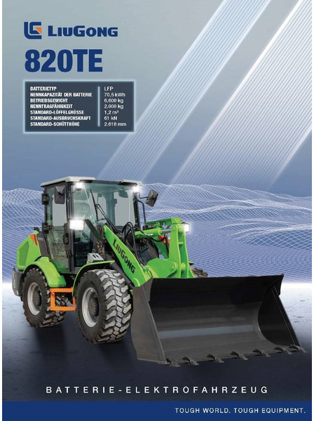 LIUGONG 820 TE vollelektrisch, 6.600 kg, 1.2 cbm - Pyöräkuormaaja: kuva LIUGONG 820 TE vollelektrisch, 6.600 kg, 1.2 cbm - Pyöräkuormaaja LIUGONG 820 TE vollelektrisch, 6.600 kg, 1.2 cbm - Pyöräkuormaaja: kuva LIUGONG 820 TE vollelektrisch, 6.600 kg, 1.2 cbm - Pyöräkuormaaja