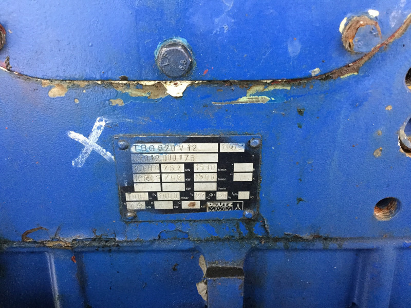 MWM TBG620V12 GENERATOR 738KVA USED - Sähkögeneraattori: kuva MWM TBG620V12 GENERATOR 738KVA USED - Sähkögeneraattori MWM TBG620V12 GENERATOR 738KVA USED - Sähkögeneraattori: kuva MWM TBG620V12 GENERATOR 738KVA USED - Sähkögeneraattori