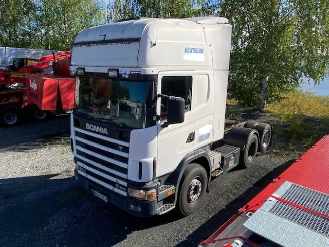 Scania R 164, 6x2 - Vetopöytäauto: kuva Scania R 164, 6x2 - Vetopöytäauto Scania R 164, 6x2 - Vetopöytäauto: kuva Scania R 164, 6x2 - Vetopöytäauto