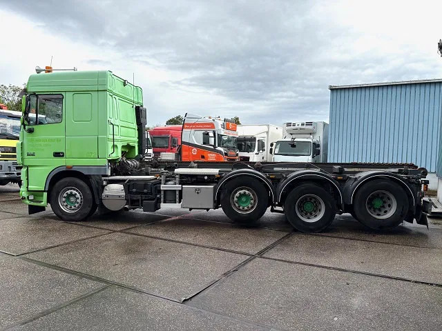 DAF XF 105.460 8x2 CHASSIS WITH MULTILIFT SYSTEM (ZF16 MANUAL GEARBOX / MX-BRAKE / 9.000 KG. FRONT-AXLE / LIFT-AXLES / FRIDGE / ETC. - Konttialus/ Vaihtokuormatilat kuorma-auto: kuva DAF XF 105.460 8x2 CHASSIS WITH MULTILIFT SYSTEM (ZF16 MANUAL GEARBOX / MX-BRAKE / 9.000 KG. FRONT-AXLE / LIFT-AXLES / FRIDGE / ETC. - Konttialus/ Vaihtokuormatilat kuorma-auto DAF XF 105.460 8x2 CHASSIS WITH MULTILIFT SYSTEM (ZF16 MANUAL GEARBOX / MX-BRAKE / 9.000 KG. FRONT-AXLE / LIFT-AXLES / FRIDGE / ETC. - Konttialus/ Vaihtokuormatilat kuorma-auto: kuva DAF XF 105.460 8x2 CHASSIS WITH MULTILIFT SYSTEM (ZF16 MANUAL GEARBOX / MX-BRAKE / 9.000 KG. FRONT-AXLE / LIFT-AXLES / FRIDGE / ETC. - Konttialus/ Vaihtokuormatilat kuorma-auto