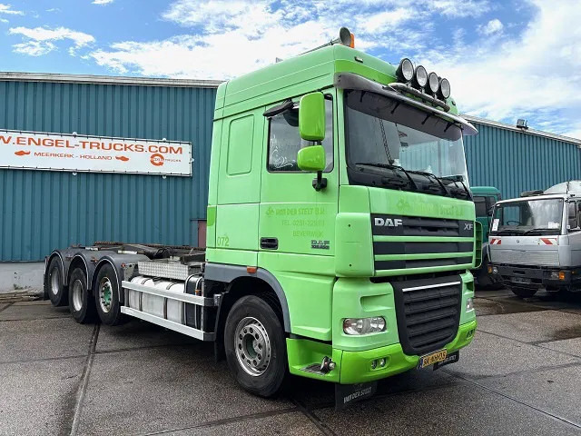 DAF XF 105.460 8x2 CHASSIS WITH MULTILIFT SYSTEM (ZF16 MANUAL GEARBOX / MX-BRAKE / 9.000 KG. FRONT-AXLE / LIFT-AXLES / FRIDGE / ETC. - Konttialus/ Vaihtokuormatilat kuorma-auto: kuva DAF XF 105.460 8x2 CHASSIS WITH MULTILIFT SYSTEM (ZF16 MANUAL GEARBOX / MX-BRAKE / 9.000 KG. FRONT-AXLE / LIFT-AXLES / FRIDGE / ETC. - Konttialus/ Vaihtokuormatilat kuorma-auto DAF XF 105.460 8x2 CHASSIS WITH MULTILIFT SYSTEM (ZF16 MANUAL GEARBOX / MX-BRAKE / 9.000 KG. FRONT-AXLE / LIFT-AXLES / FRIDGE / ETC. - Konttialus/ Vaihtokuormatilat kuorma-auto: kuva DAF XF 105.460 8x2 CHASSIS WITH MULTILIFT SYSTEM (ZF16 MANUAL GEARBOX / MX-BRAKE / 9.000 KG. FRONT-AXLE / LIFT-AXLES / FRIDGE / ETC. - Konttialus/ Vaihtokuormatilat kuorma-auto