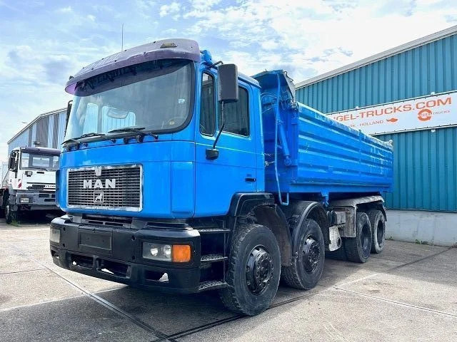 MAN 41.464 F2000 8X4 FULL STEEL KIPPER (EURO 2 / ZF16 MANUAL GEARBOX / ZF-INTARDER / FULL STEEL SUSPENSION / REDUCTION AXLES) - Kippiauto kuorma-auto: kuva MAN 41.464 F2000 8X4 FULL STEEL KIPPER (EURO 2 / ZF16 MANUAL GEARBOX / ZF-INTARDER / FULL STEEL SUSPENSION / REDUCTION AXLES) - Kippiauto kuorma-auto MAN 41.464 F2000 8X4 FULL STEEL KIPPER (EURO 2 / ZF16 MANUAL GEARBOX / ZF-INTARDER / FULL STEEL SUSPENSION / REDUCTION AXLES) - Kippiauto kuorma-auto: kuva MAN 41.464 F2000 8X4 FULL STEEL KIPPER (EURO 2 / ZF16 MANUAL GEARBOX / ZF-INTARDER / FULL STEEL SUSPENSION / REDUCTION AXLES) - Kippiauto kuorma-auto