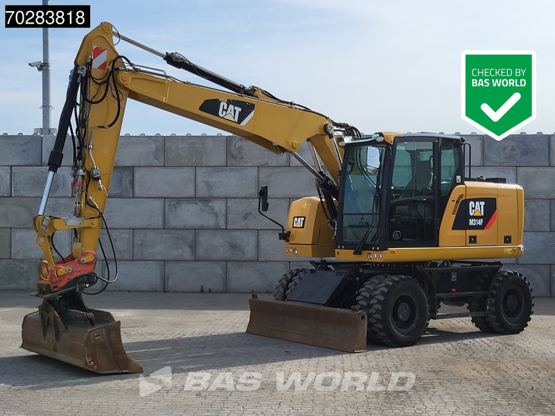 Caterpillar M314 F - Pyöräalustainen kaivinkone: kuva Caterpillar M314 F - Pyöräalustainen kaivinkone Caterpillar M314 F - Pyöräalustainen kaivinkone: kuva Caterpillar M314 F - Pyöräalustainen kaivinkone