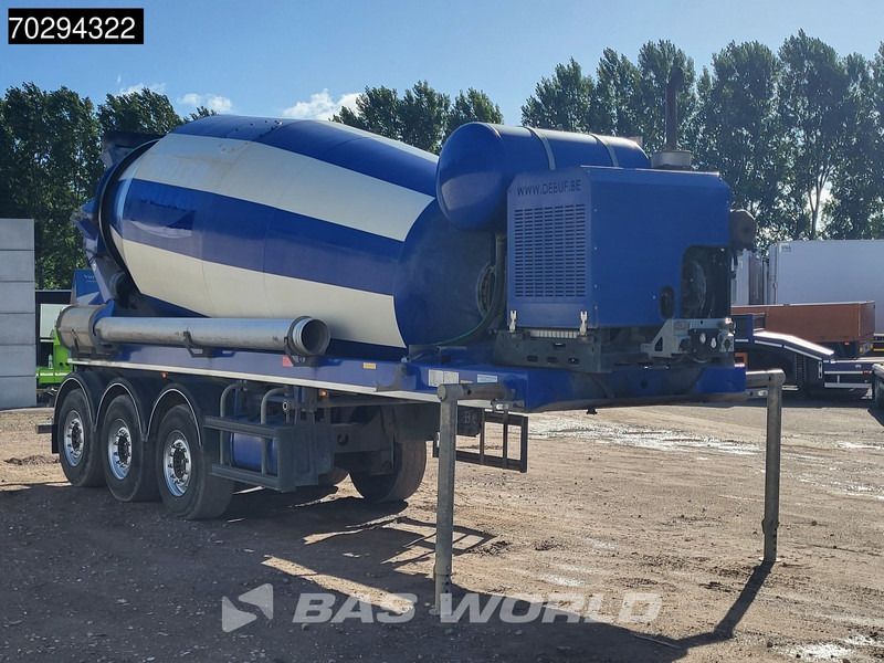 De Buf ST3 3 axles Concrete Engine 12m3 Beton - Betonin kuljetus puoliperävaunu: kuva De Buf ST3 3 axles Concrete Engine 12m3 Beton - Betonin kuljetus puoliperävaunu De Buf ST3 3 axles Concrete Engine 12m3 Beton - Betonin kuljetus puoliperävaunu: kuva De Buf ST3 3 axles Concrete Engine 12m3 Beton - Betonin kuljetus puoliperävaunu