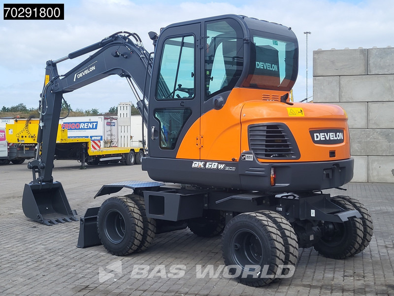 Develon DX60 WN ECO-1 A/C - Pyöräalustainen kaivinkone: kuva Develon DX60 WN ECO-1 A/C - Pyöräalustainen kaivinkone Develon DX60 WN ECO-1 A/C - Pyöräalustainen kaivinkone: kuva Develon DX60 WN ECO-1 A/C - Pyöräalustainen kaivinkone