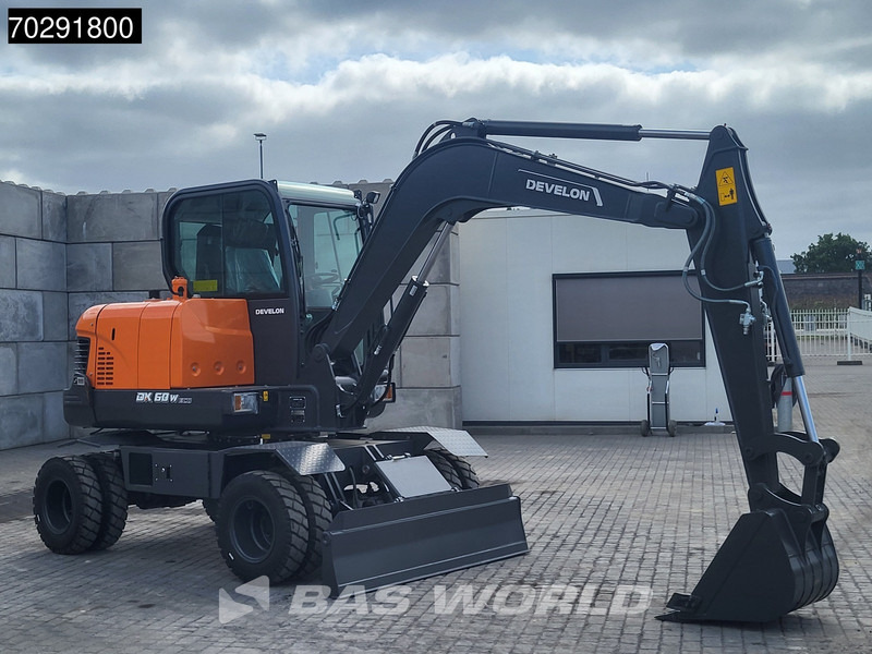 Develon DX60 WN ECO-1 A/C - Pyöräalustainen kaivinkone: kuva Develon DX60 WN ECO-1 A/C - Pyöräalustainen kaivinkone Develon DX60 WN ECO-1 A/C - Pyöräalustainen kaivinkone: kuva Develon DX60 WN ECO-1 A/C - Pyöräalustainen kaivinkone